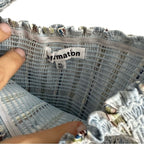 Reformation Haven Top & Skirt Set In Cabana Stripe Size XL