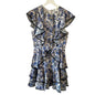 Amur Kaia Floral Ruffle Mini Dress Size XS