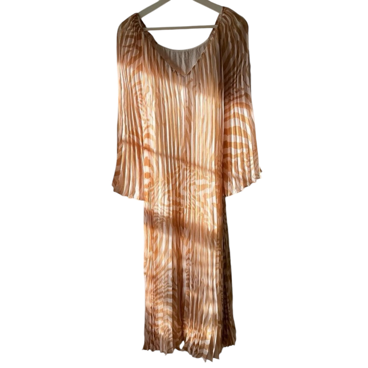 Sezane Julietta Pleated Dress Size 4