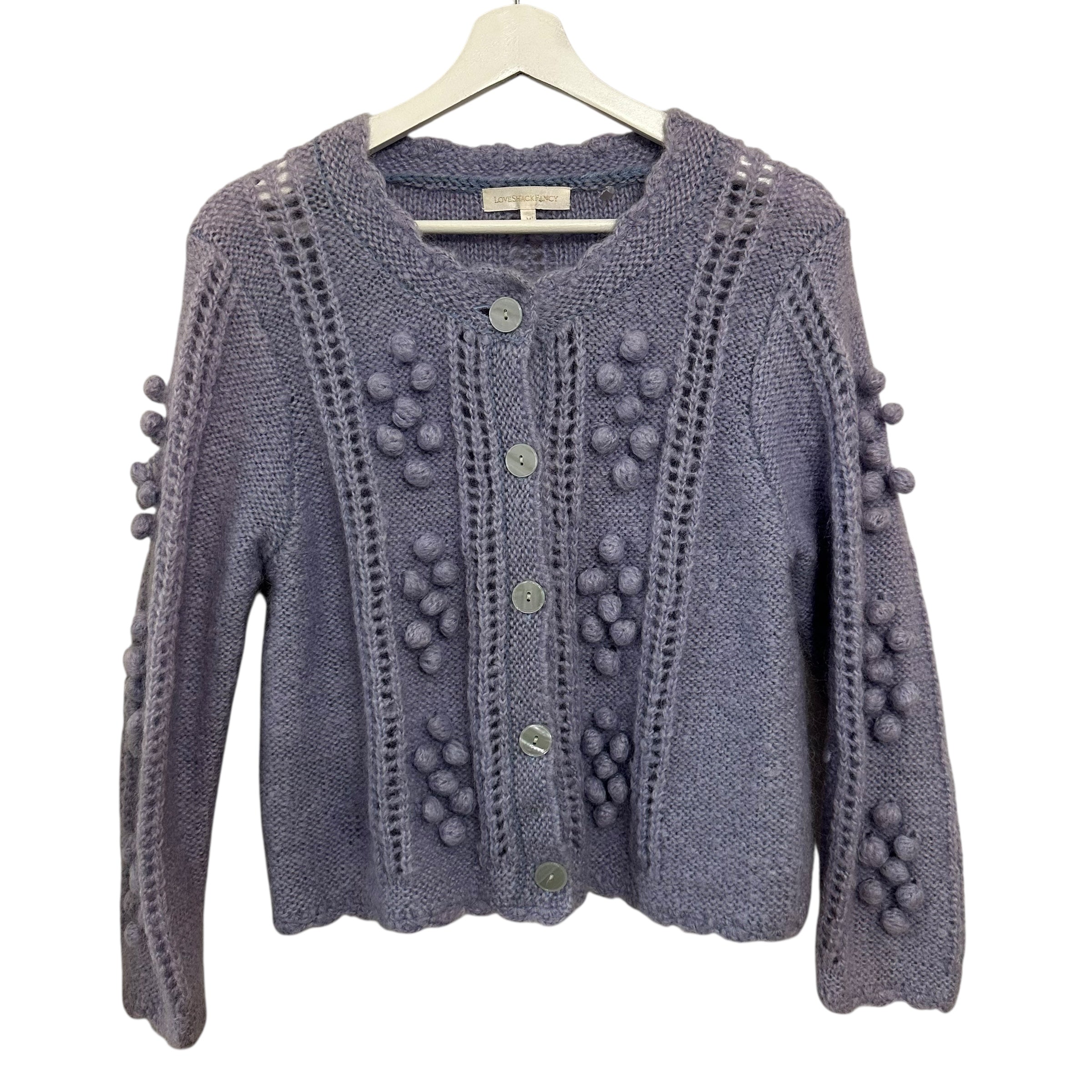 LoveShackFancy Gigi Sweater Cardigan Size M
