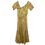 POUPETTE ST BARTH Soledad Maxi Dress in Yellow Biot Size S