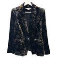VERONICA BEARD Long And Lean Velvet Dickey Blazer Size 0