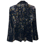 VERONICA BEARD Long And Lean Velvet Dickey Blazer Size 0