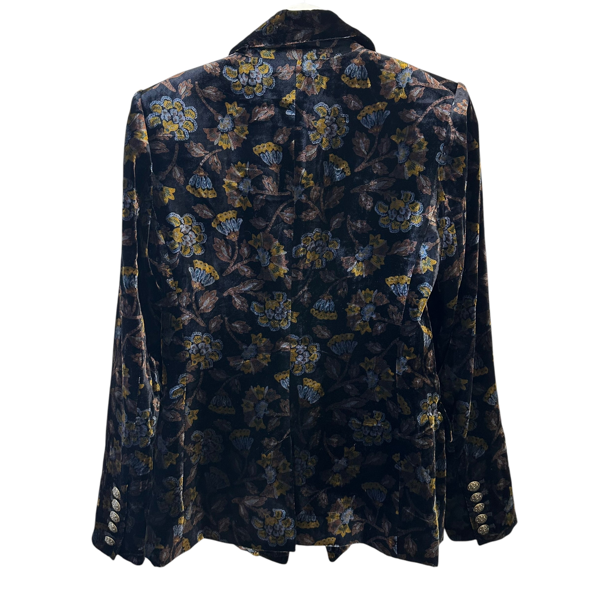 VERONICA BEARD Long And Lean Velvet Dickey Blazer Size 0