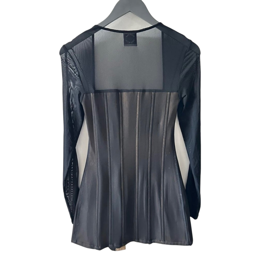 With Jean Al Dress in Black Size XXS