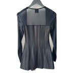 With Jean Al Dress in Black Size XXS