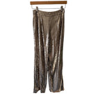 Sezane Wide-Leg Sequined Aurelin Trouser Pants Size 2