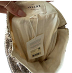 Sezane Wide-Leg Sequined Aurelin Trouser Pants Size 2