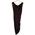 Lovers and Friends Gabrielle Midi Dress in Chocolate Brown Size S