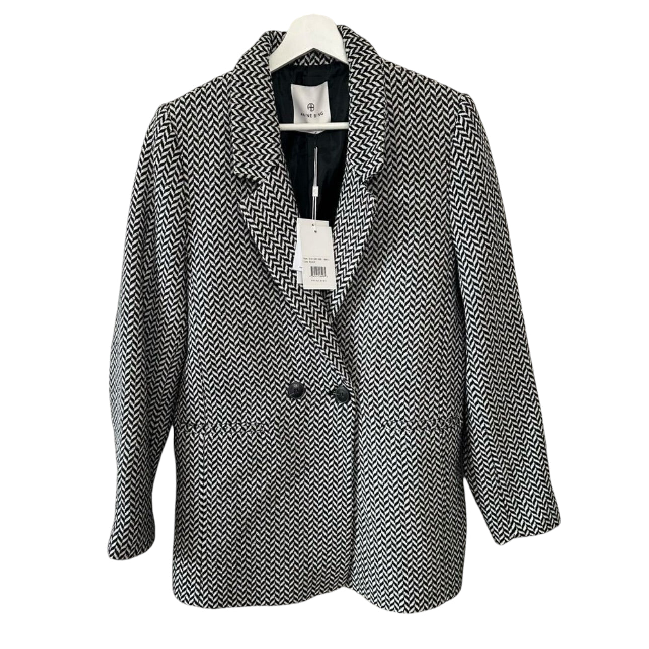 Anine Bing Fishbone Blazer Size M