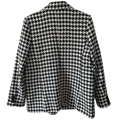 Anine Bing Houndstooth Madeleine Blazer Size M