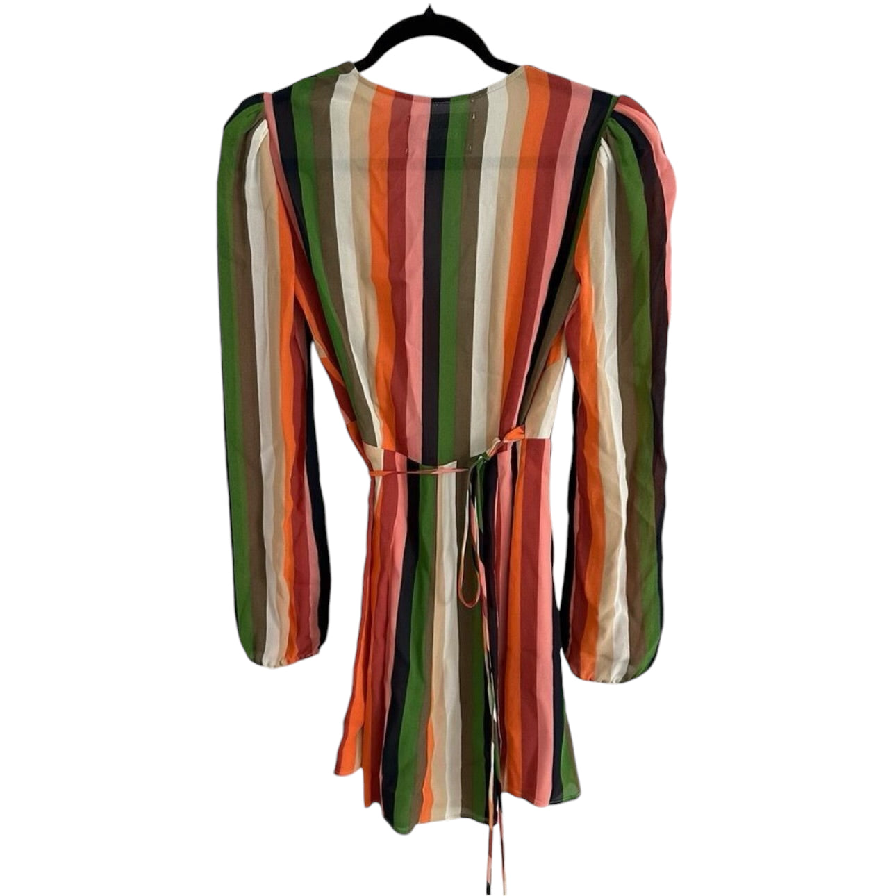 Reformation Polk Stripe Rainbow Dress Size XS