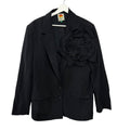 FARM Rio Black Flowered Blazer Size M