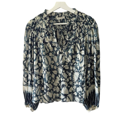 Ulla Johnson Yulia Printed Blouse Size 4