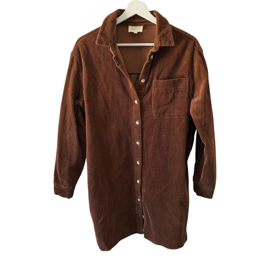 Sezane Sadie Dress Caramel Size 2