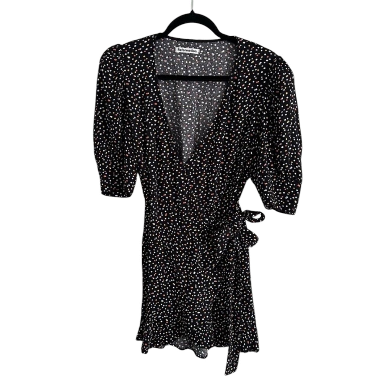 Reformation Deanna Wrap Dress Size M