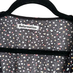 Reformation Deanna Wrap Dress Size M