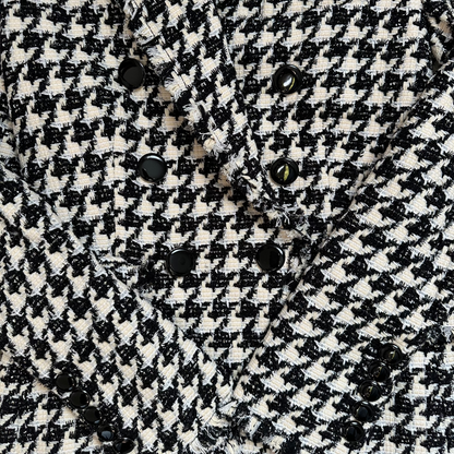 Veronica Beard Miller Houndstooth Dickey Jacket Size 2