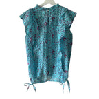 Banjanan Lilly Flutter Sleeve Pansy Top Size S