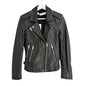 IRO Newhan Leather Jacket Size US 4