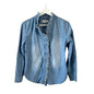 Isabel Marant Étoile Nawendy Ruffle Denim Shirt Size 8