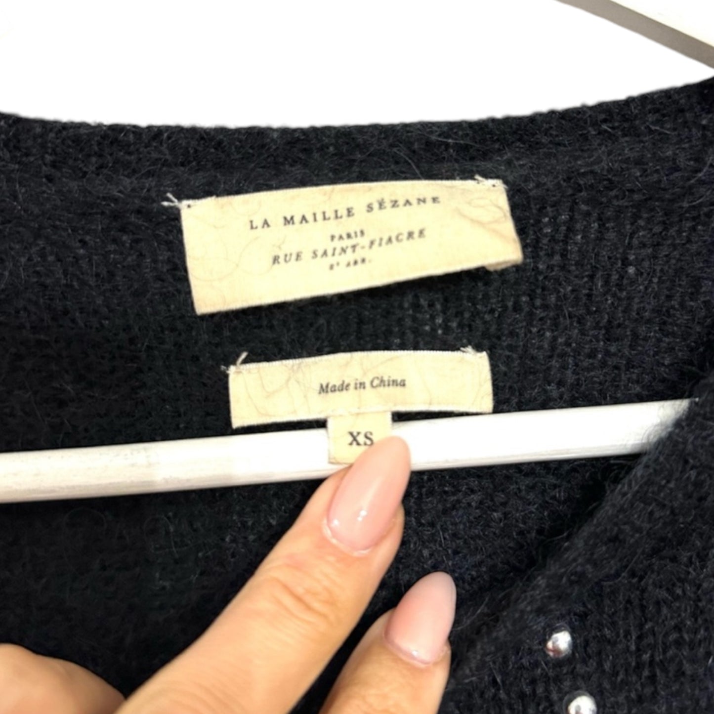 Sezane Sylvester Sweater Size XS