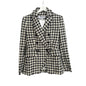 Veronica Beard Miller Houndstooth Dickey Jacket Size 2